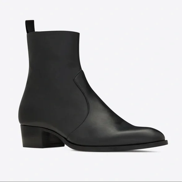 Saint Laurent | Shoes | Saint Laurent Wyatt Zipped Boots In 